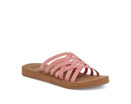 Sandale Sanuk Rio Slide Femme - Rose FUNZKT841